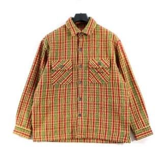 Supreme ����ץ꡼�� 22AW Heavy Flannel Shirt  �إӡ��ե��ͥ륷��� M �������� ��å�