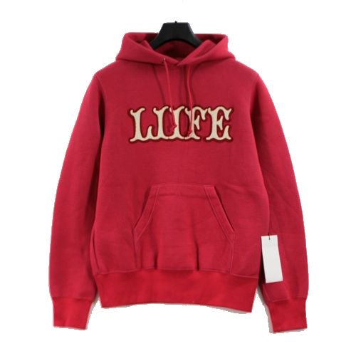 sacai サカイ 16AW LIIFE パーカー 1 レッド - ブランド古着買取・販売