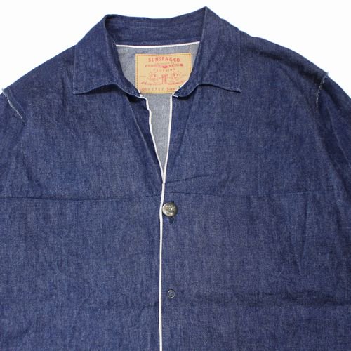 sunsea デニムシャツ サイズ3 27th collection 即完売人気のデニムシャツ完売品
