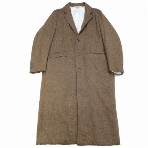 SUNSEA サンシー 15AW MIX CHIDORI CHECK LONG COAT コート 3 ブラウン -  ブランド古着買取・販売unstitchオンラインショップ