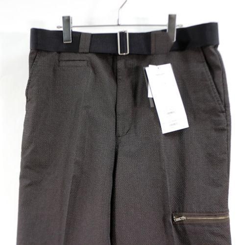 UNDERCOVER アンダーカバー 23SS サイドジップデザインパンツ L