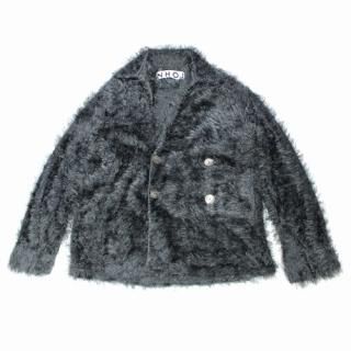JOHN NHOJ  Grey Fringed Shirt ե󥸥 S 졼