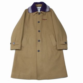 DAIRIKU ꥯ 21AW Stadium Rib Collar Melton Raglan Coat  ֥顼 ȥ  L