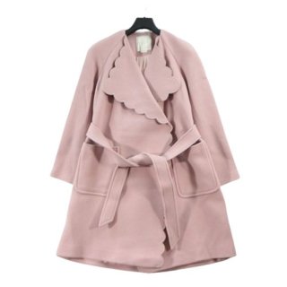 Kate Spade ȥڡ scallop wrap coat åץ XS ԥ