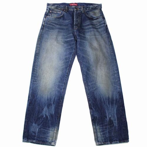 Supreme シュプリーム 23AW Distressed Loose Fit Selvedge Jean 