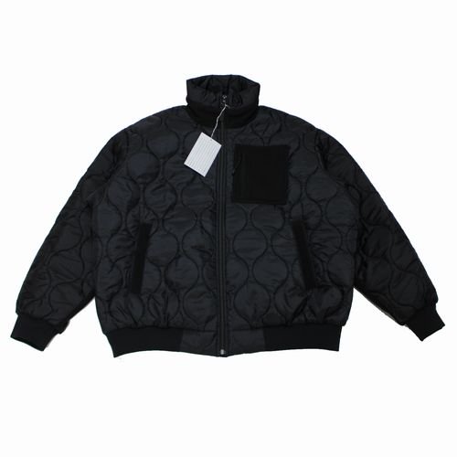 S.F.C エスエフシー 23AW QUILTED PUFF JACKET キルティングジャケット L ブラック -  ブランド古着買取・販売unstitchオンラインショップ