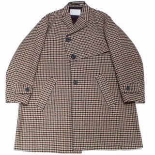 Kolor 顼 22AW Asymmetry Check Coat  1 ֥饦