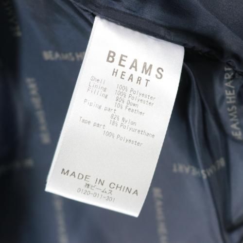 BEAMS HEART ビームス ハート ツインジップ ダウンジャケット S BEAMS HEART ビームス ハート ツインジップ ダウンジャケット S