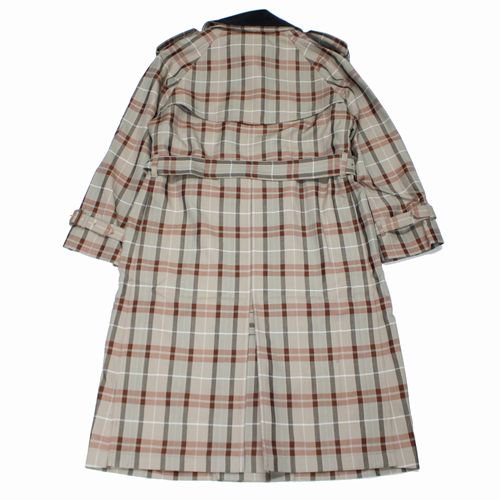 LITTLE BIG リトルビッグ 22AW Trench Coat チェック トレンチ コート 48 ベージュ -  ブランド古着買取・販売unstitchオンラインショップ