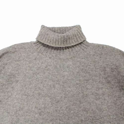 utilite ユティリテ ペルー ハイランド ウール タートルネック プル