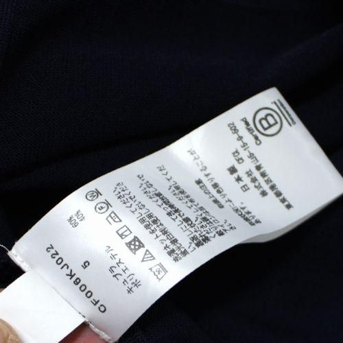 極美品】シーエフシーエル ニット 半袖 ブラック 3サイズ M