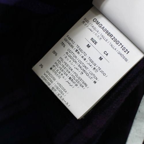 OFF-WHITE オフホワイト 20AW ARROW PATCHED FLANNNEL CHECK