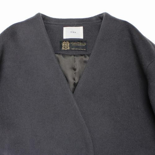 IENA（イエナ）の「MANTECO ショートコート◇（ノーカラーコート
