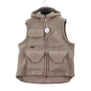 DAY ONE CAMOFLAGE ǥ󥫥ե顼 HUNTING FLEECE HOODED VEST ե꡼աǥåɥ٥