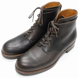 forme ե 7 hole boots mid black waxed fresh 쥶֡ 5 1/2 ֥饦