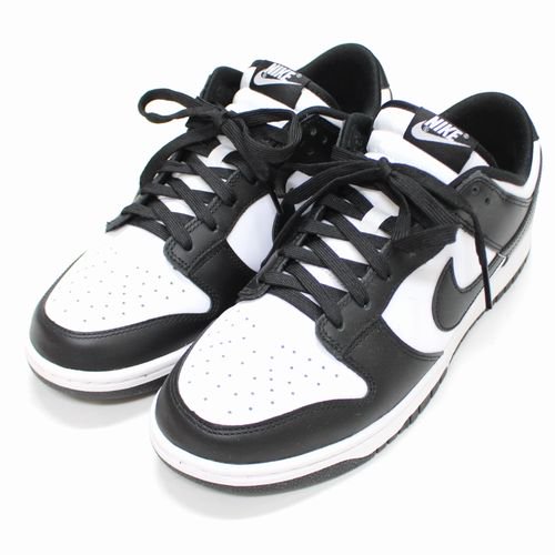 NIKE DUNK LOW RETRO ダンク ロー レトロ パンダ 27cm ブラック