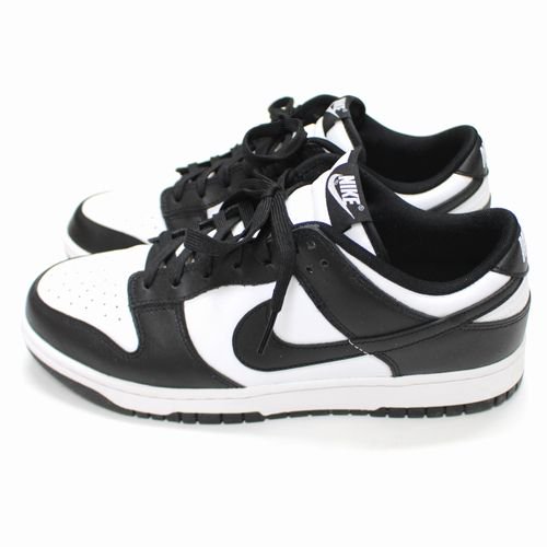 NIKE DUNK LOW RETRO ダンク ロー レトロ パンダ 27cm ブラック