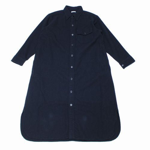 LENO リノ CPO SHIRT DRESS シャツワンピース 00 ネイビー - ブランド古着買取・販売unstitchオンラインショップ