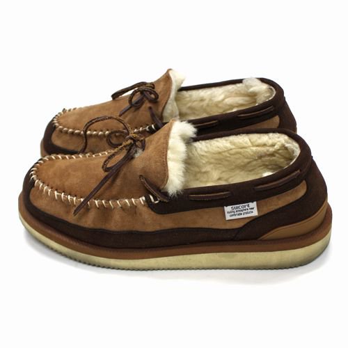 SUICOKE スイコック OWM-M2ab (OG-199M2ab) ムートンモカシンシューズ