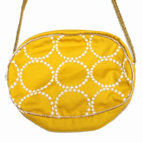 mina perhonen ミナ ペルホネン tambourine キッズ ポシェット イエロー -  ブランド古着買取・販売unstitchオンラインショップ