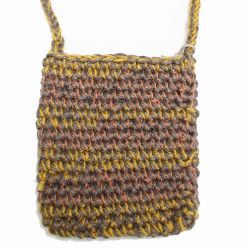 NICHOLAS DALEY ニコラス デイリー 23SS HAND CROCHET NECK POUCH ネックポーチ バッグ ONESIZE  ブラウン - ブランド古着買取・販売unstitchオンラインショップ