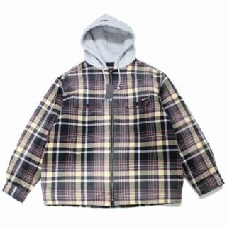 Supreme ץ꡼ 23AW Dickies Plaid Hooded ZipUp Shirt ĥ㥱å M ١