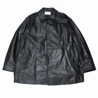 MAISON SPECIAL ᥾󥹥ڥ롡23AW Buffalo Crack Leather Dress-Over Car Coat 쥶  2