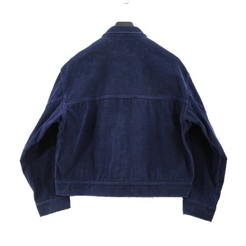 Jieda ジエダ 18AW CORDUROY SHORT JACKET コーデュロイショートジャケット 2 ネイビー -  ブランド古着買取・販売unstitchオンラインショップ