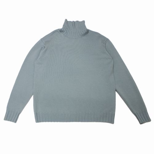 AURALEE オーラリー 23AW WASHED FRENCH MERINO KNIT TURTLE タートル