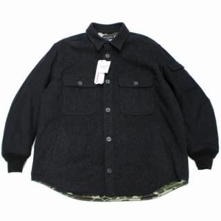 COMME des GARCONS HOMME 23AW ������ʥ�����ӡ��С���Ny/Pu��åץ��ȥå�����CPO���㥱�å� L