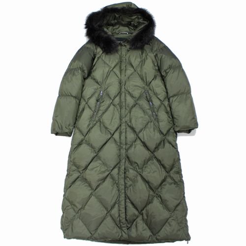 Max Mara WEEKEND マックス マーラ ウィークエンド ダウンコート 40 カーキ -  ブランド古着買取・販売unstitchオンラインショップ