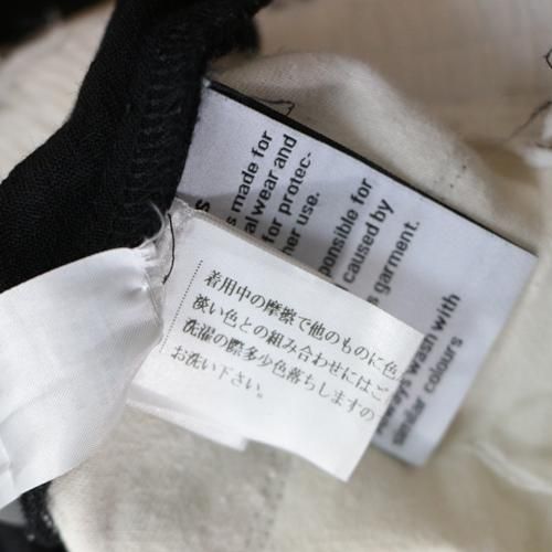 CAMIEL FORTGENS カミエルフォートヘンス 18AW GRANDMA PANTS