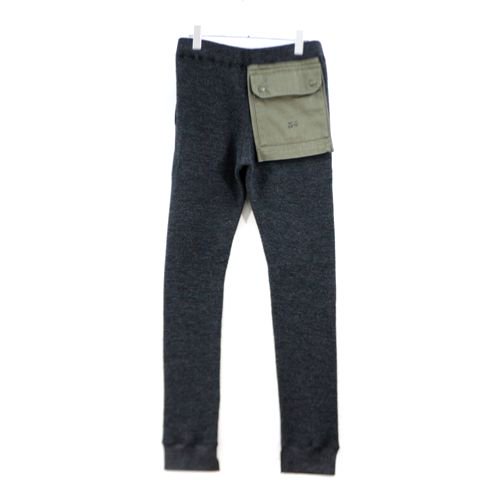 SUNSEA サンシー 22AW ARMY POCKET GRUNGE PANTS パンツ 2 チャコール -  ブランド古着買取・販売unstitchオンラインショップ