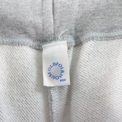 OLD FOLK HOUSE オールドフォークハウス Circle Logo Studs Sweat