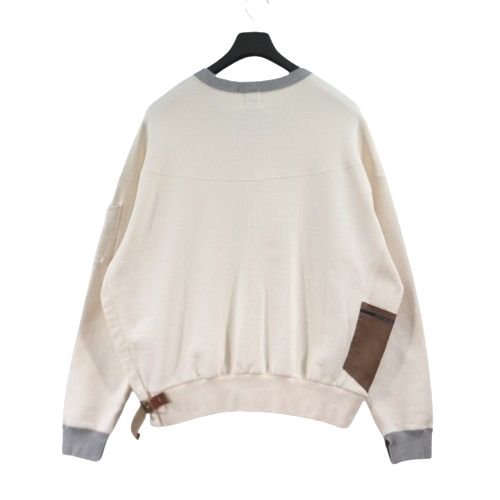 SUNSEA サンシー 21AW SUNSEA SWEAT 2021 スウェット 3 ホワイト ...