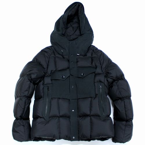 TenC テンシー 23AW TANKER COMBO DOWN JACKET ダウンジャケット 46 ブラック -  ブランド古着買取・販売unstitchオンラインショップ