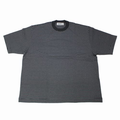 everyone エブリワン 23SS border short sleeve tee shirts ボーダーTシャツ L グレー -  ブランド古着買取・販売unstitchオンラインショップ