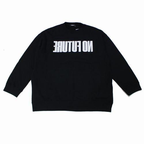 アンダーカバー スウェット UNDERCOVER アンダーカバー 23AW BIGSWEAT NO FUTURE