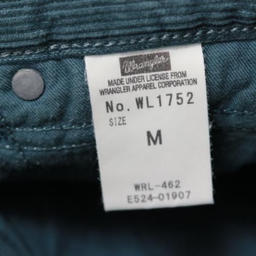 WRANGLER ラングラー コーデュロイ フレアパンツ M グリーン