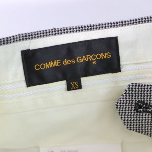 COMME des GARCONS コムデギャルソン 20SS 千鳥柄2タックショートパンツ XS グレー -  ブランド古着買取・販売unstitchオンラインショップ