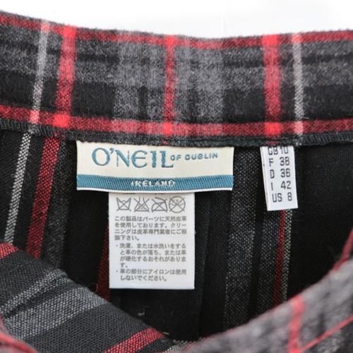 O'Neil of Dublin 赤と黒のチェック柄プリーツスカート 楽天市場】O'NEIL OF DUBLIN オニールオブダブリン aranciato