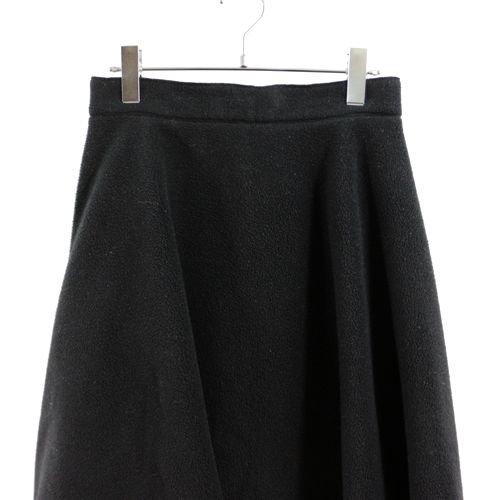 ATON エイトン 22AW POLARTEC FLEECE CIRCLE SKIRT ポーラテックフリースサークルスカート 02 ブラック -  ブランド古着買取・販売unstitchオンラインショップ