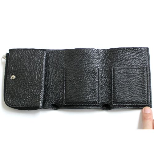 Aeta アエタ WALLET TYPE A レザーウォレット 財布 ブラック - ブランド古着買取・販売unstitchオンラインショップ