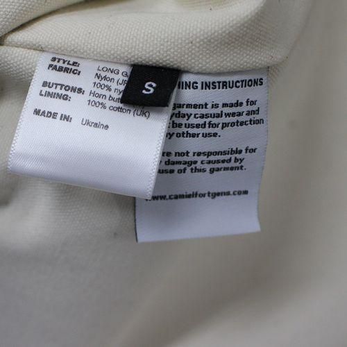 CAMIEL FORTGENS カミエルフォートヘンス 23AW LONG GAP COAT