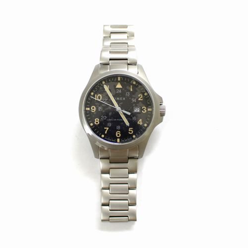 TIMEX タイメックス Expedition North Field 41 Solar 41 ソーラー 腕時計 TW2V41600  ブラック/シルバー - ブランド古着買取・販売unstitchオンラインショップ