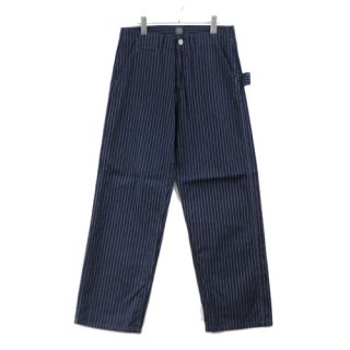 POST OVERALLS ݥȥС륺 Mainter Pants IS - Gangster stripe indigo ᥤ󥿡ѥ M