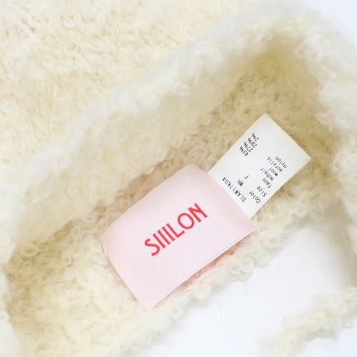 SIIILON シーロン 17AW ニットキャップ オフホワイト - ブランド古着 ...