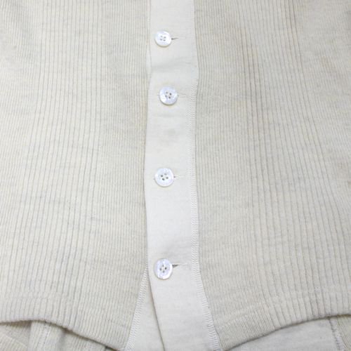 FUMIKA_UCHIDA フミカ ウチダ wool sewing under cardigan カーディガン 38 ホワイト -  ブランド古着買取・販売unstitchオンラインショップ