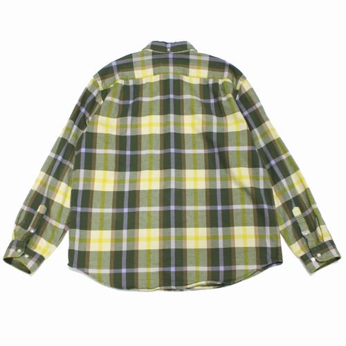 Supreme シュプリーム 23AW Plaid Flannel Shirt フランネルシャツ L グリーン -  ブランド古着買取・販売unstitchオンラインショップ