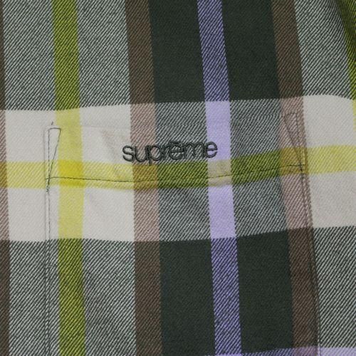 Supreme シュプリーム 23AW Plaid Flannel Shirt フランネル